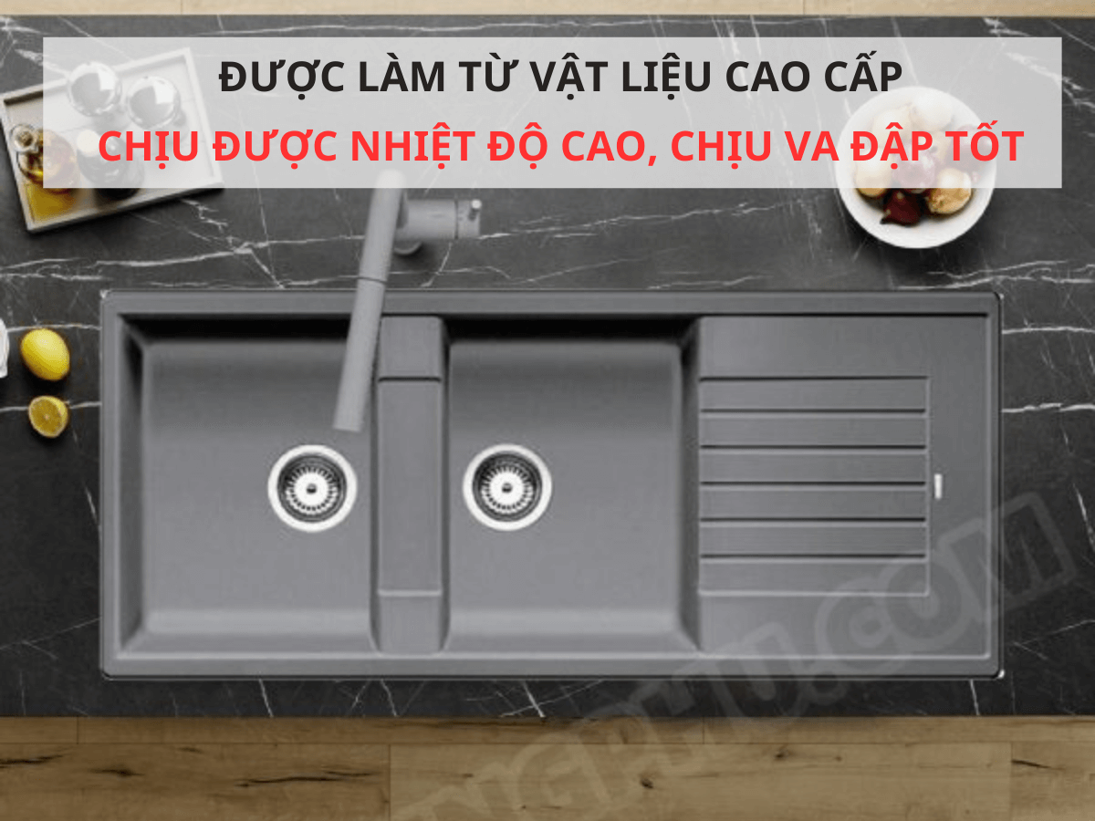 Chậu đá Blancozia 8S (565.76.950)