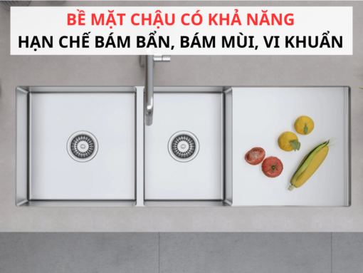 Hạn chế bám bẩn, bám mùi và vi khuẩn