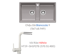 Combo chậu vòi Hafele-G15