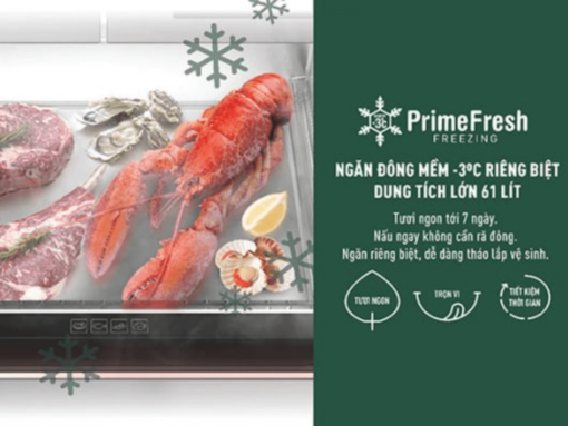 Công nghệ cấp đông Prime Freeze