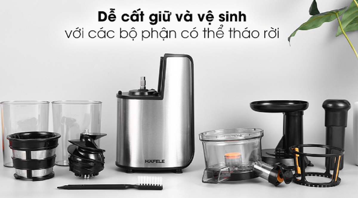 dễ dàng tháo rời vệ sinh