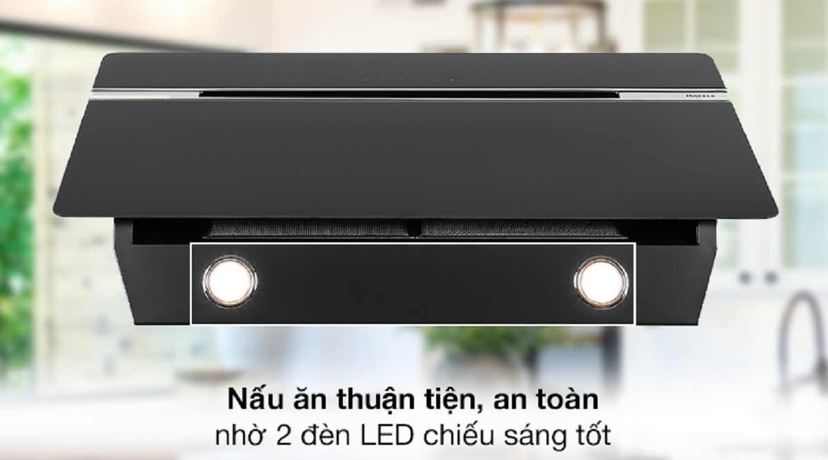 2 bóng đèn LED cho độ sáng cao, tiết kiệm điện 