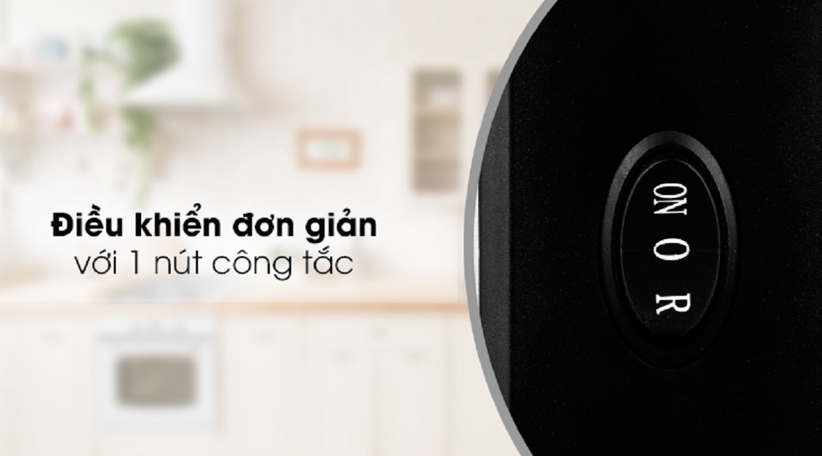 Bảng điều khiển đơn giản dễ sử dụng