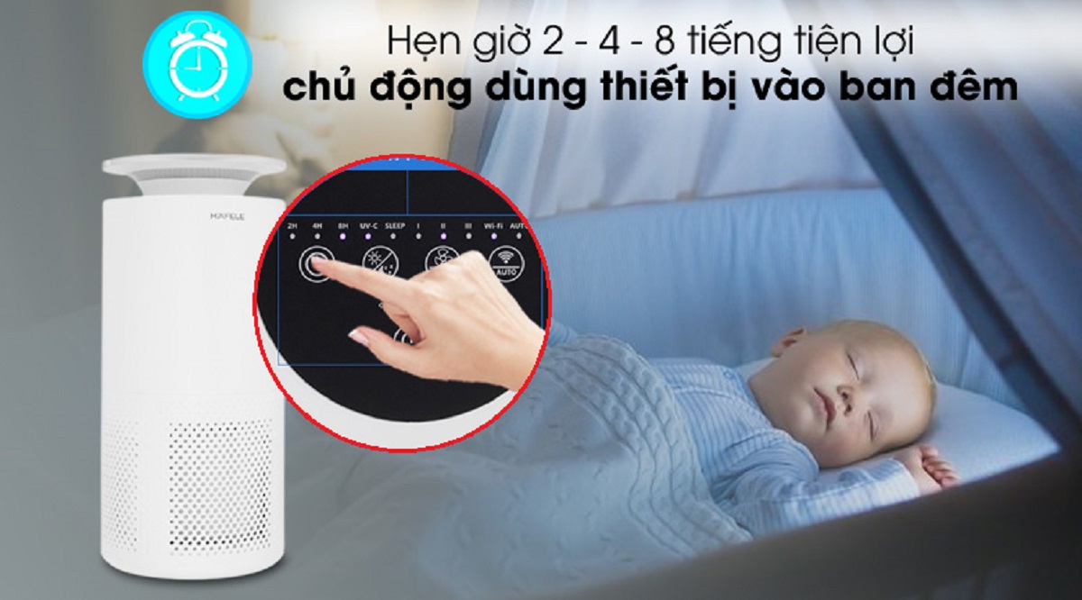 Hẹn giờ tự động tiện lợi