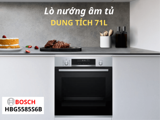 Lò nướng âm tủ Serie 6 Bosch HMH.HBG5585S6B
