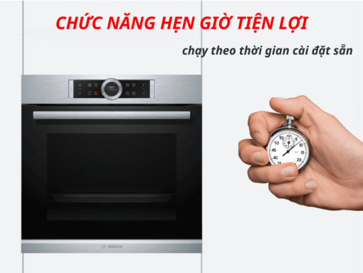 Lò nướng âm tủ Serie 8 Bosch HMH.HBG655BS1M