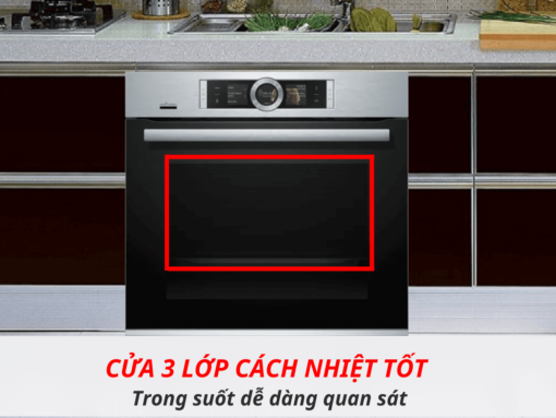 Lò nướng âm tủ Serie 8 Bosch HMH.HBG6764S6B