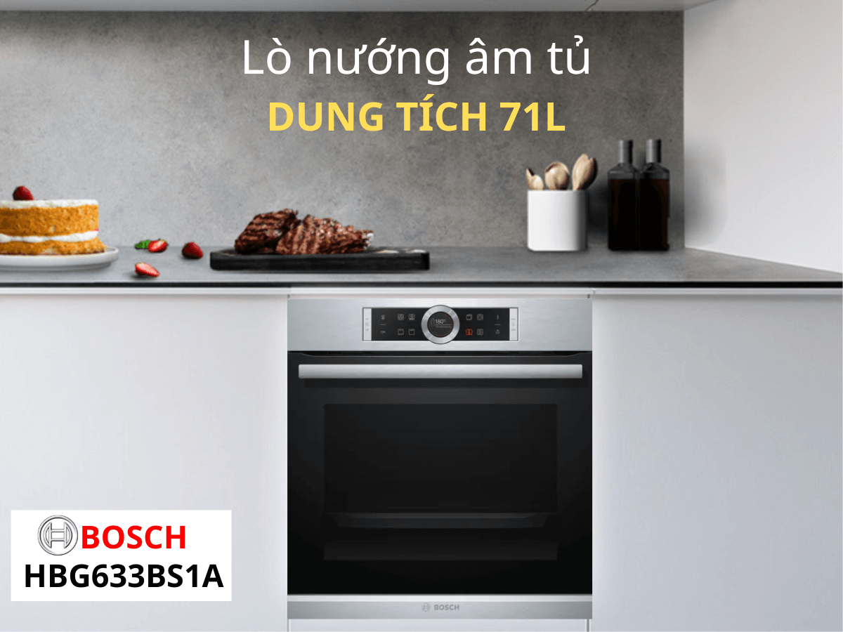 Lò nướng Bosch HBG633BS1A