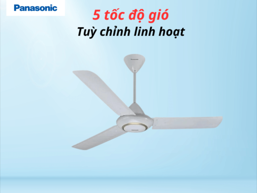 5 tốc độ gió điều chỉnh linh hoạt