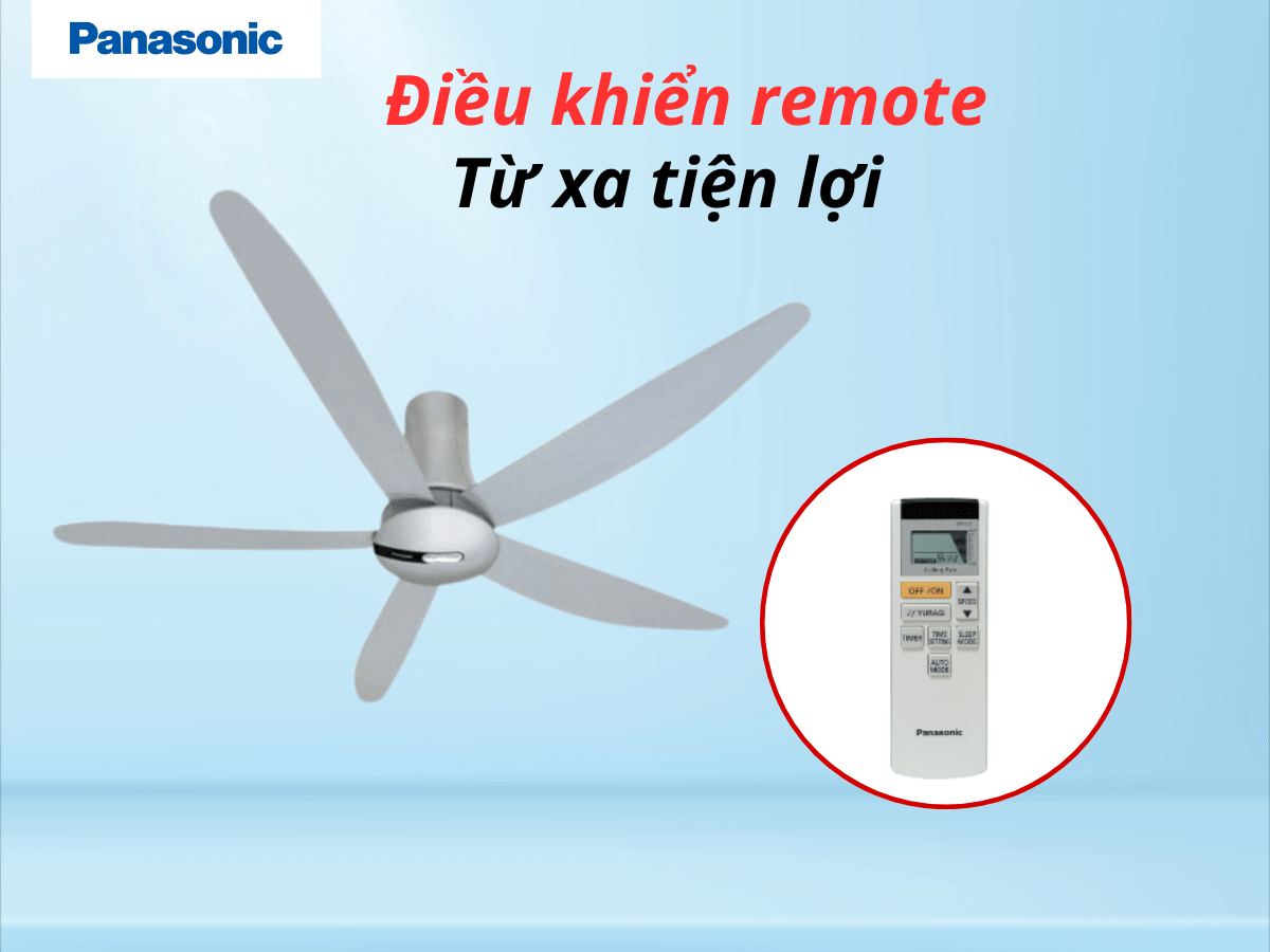 Điều khiển từ xa tiện lợi