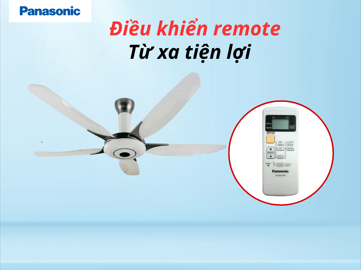 Điều khiển từ xa tiện lợi