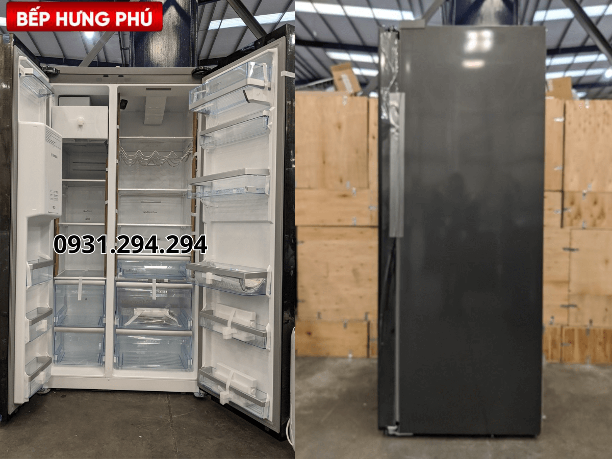 tủ lạnh SIDE BY SIDE BOSCH KAD92HBFP