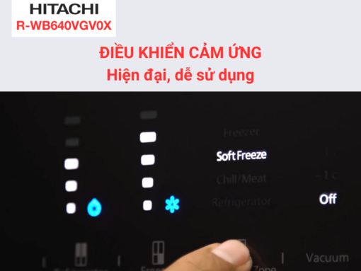 Tủ lạnh Hitachi R-WB640VGV0X