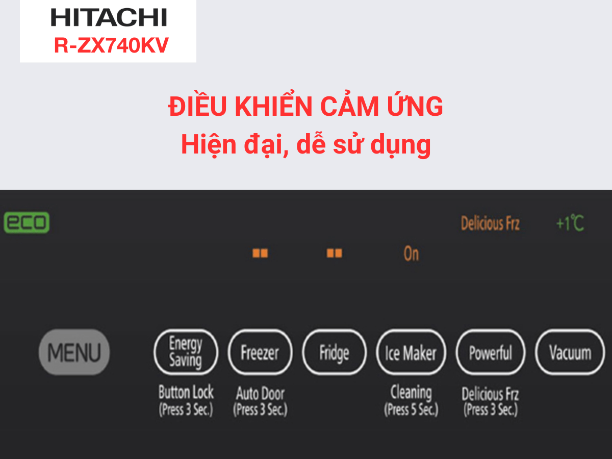 Tủ lạnh nhiều cánh Hitachi R-ZX740KV (735 Lít)