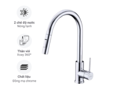 Vòi bếp Häfele HT21-CH1P287 (577.55.230)