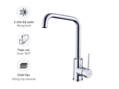 Đặc điểm nổi bật của Vòi bếp Häfele HT21-CH1P254 (577.55.200)