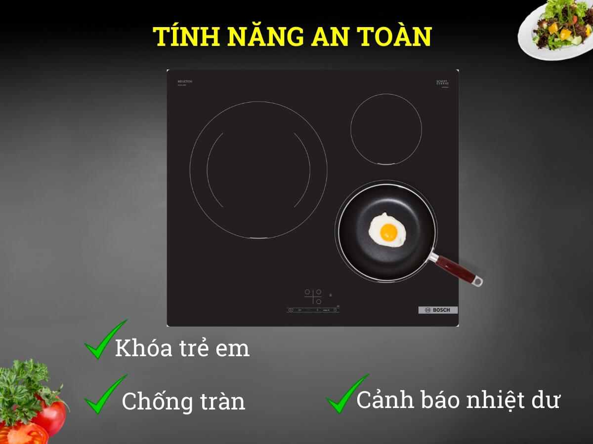 Tính năng an toàn bảo vệ cho cả gia đình
