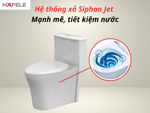 Bồn cầu một khối Hafele Sapporo (588.79.409)