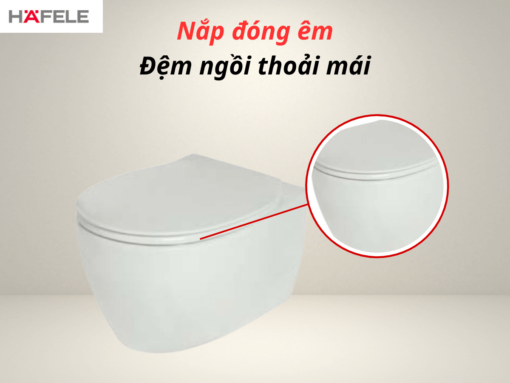 Bồn cầu treo tường Hafele Sapporo (588.79.410)