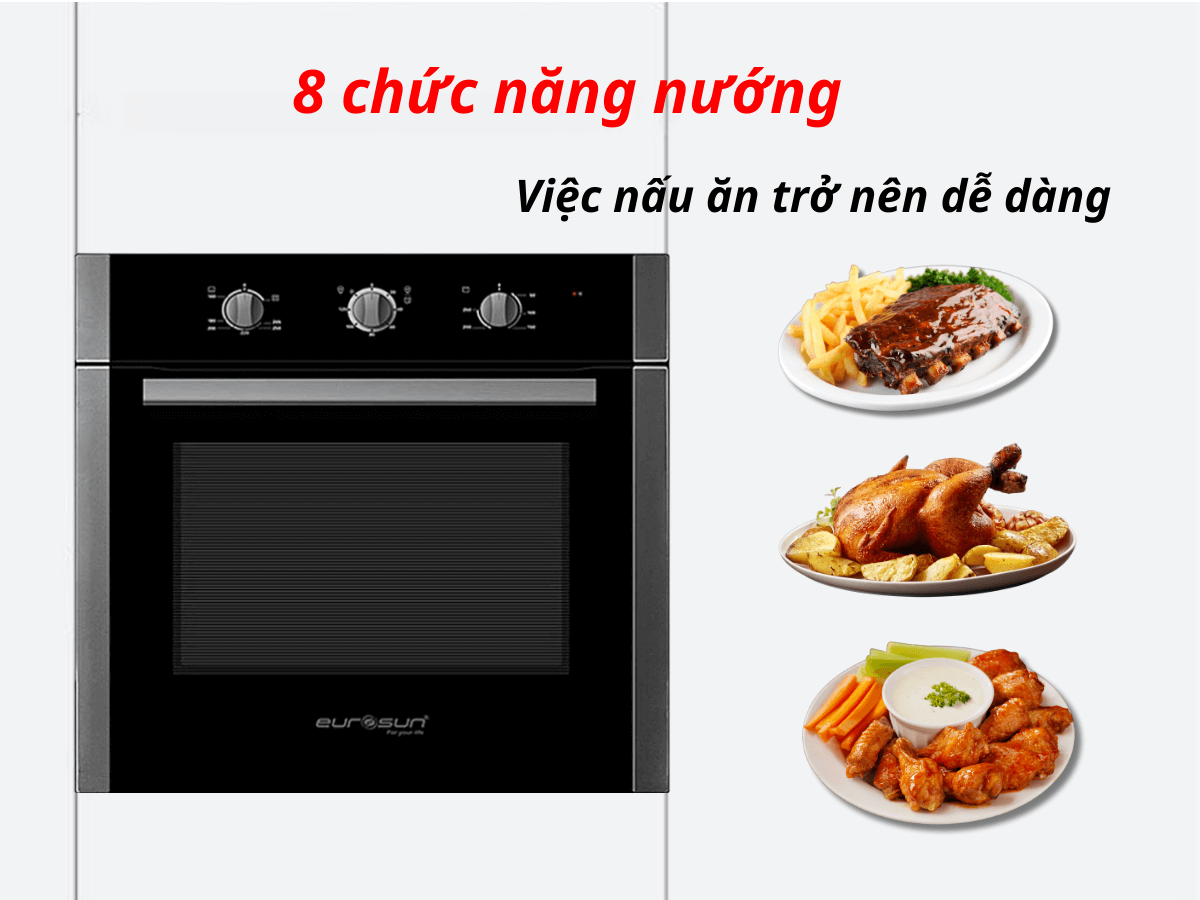 Lò nướng âm tủ Eurosun EOV65ME
