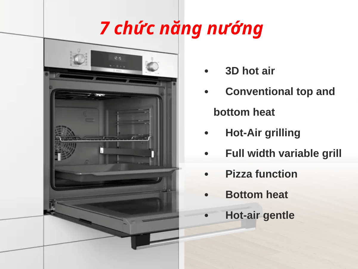 Lò nướng âm tủ Bosch TGB.HBA5570S0B
