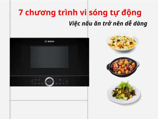 Lò vi sóng âm tủ Bosch BFL634GB1B