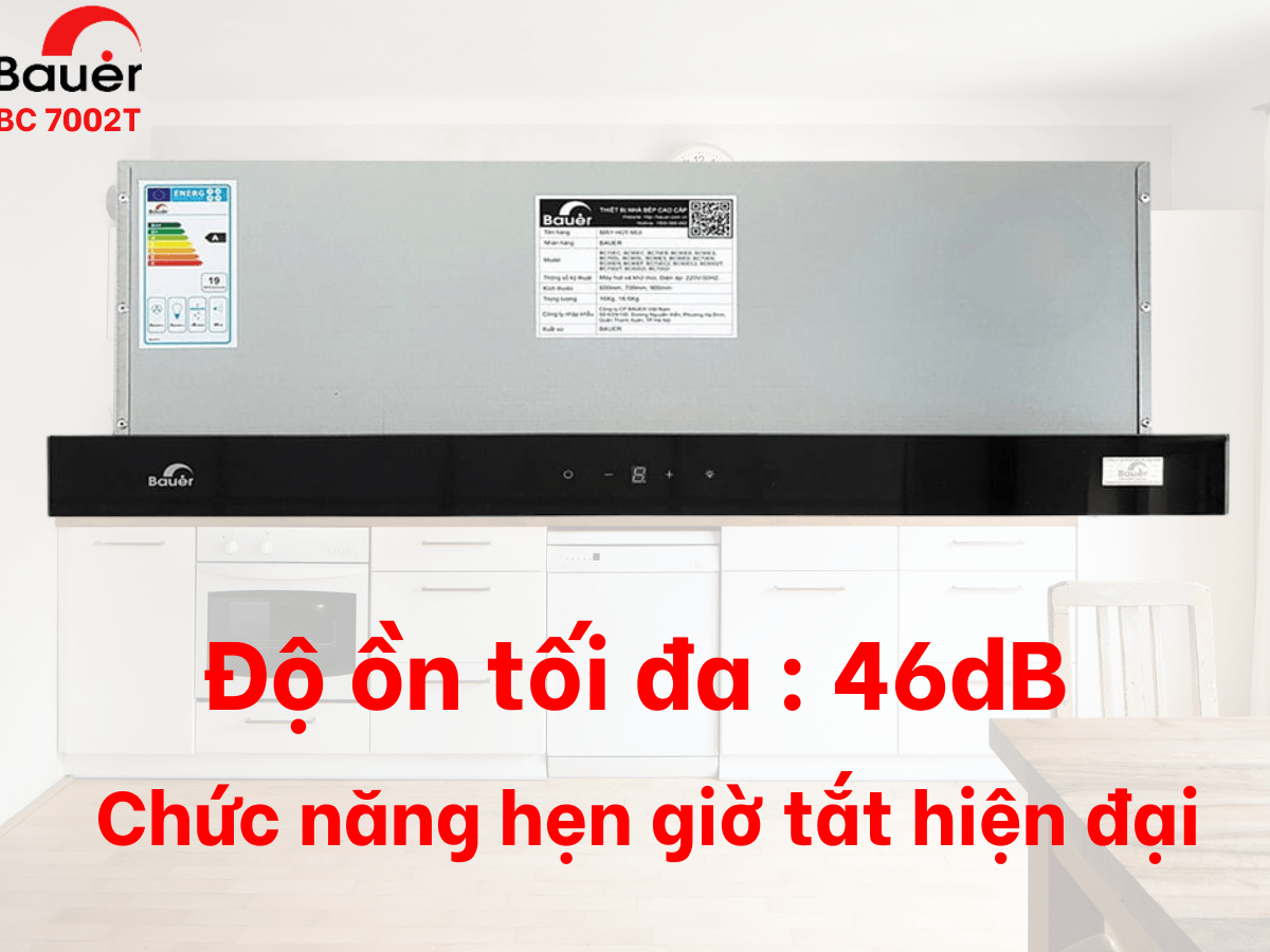 Máy Hút Mùi Âm Tủ Bauer BC 7002T