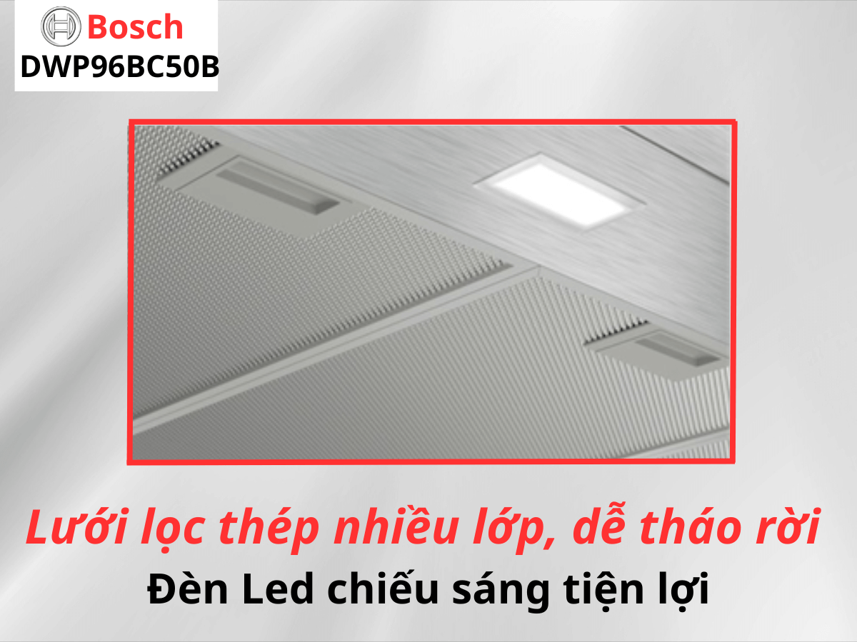 Máy hút mùi Bosch 90CM HMH.DWP96BC50B
