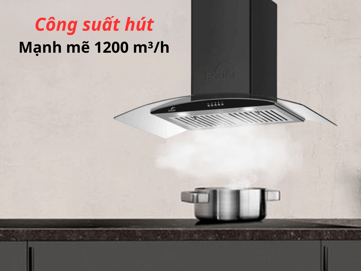 Máy hút mùi gắn tường Bauer BC 70EC3B