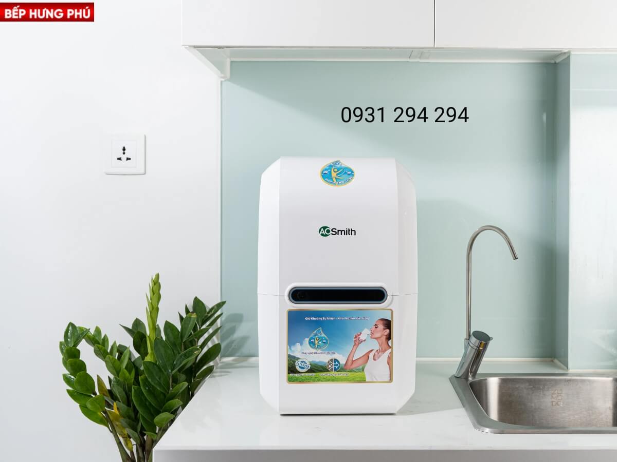 Máy lọc nước AO Smith Vita có thể đặt bàn