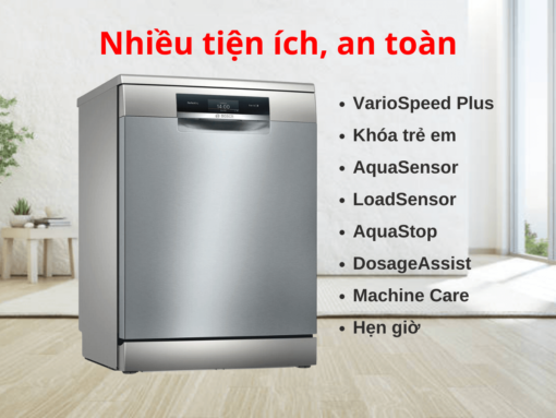 Máy rửa bát độc lập Bosch HMH.SMS8YCI01E