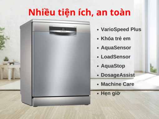 Máy rửa bát Bosch SMS6ECI07E