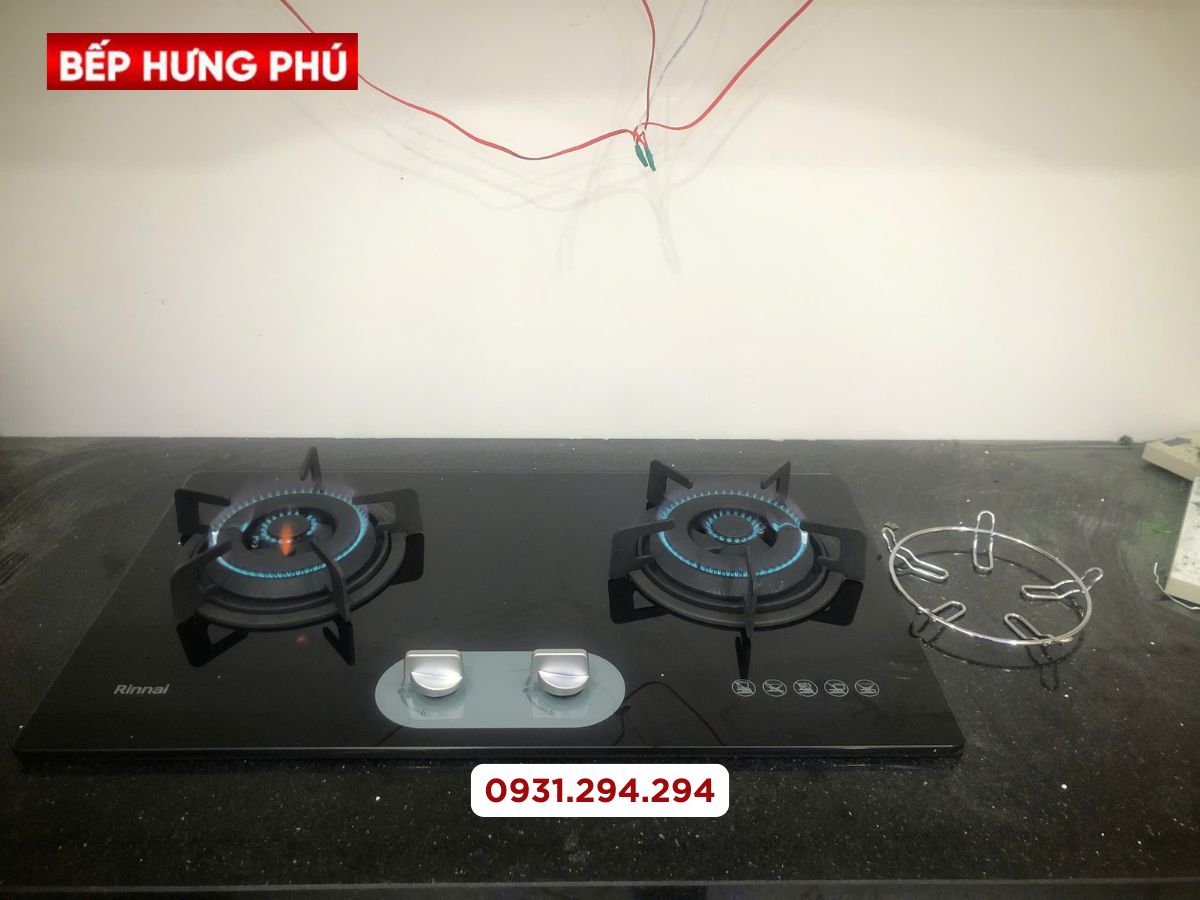 bếp gas âm rinnai rvb-220g(bg)