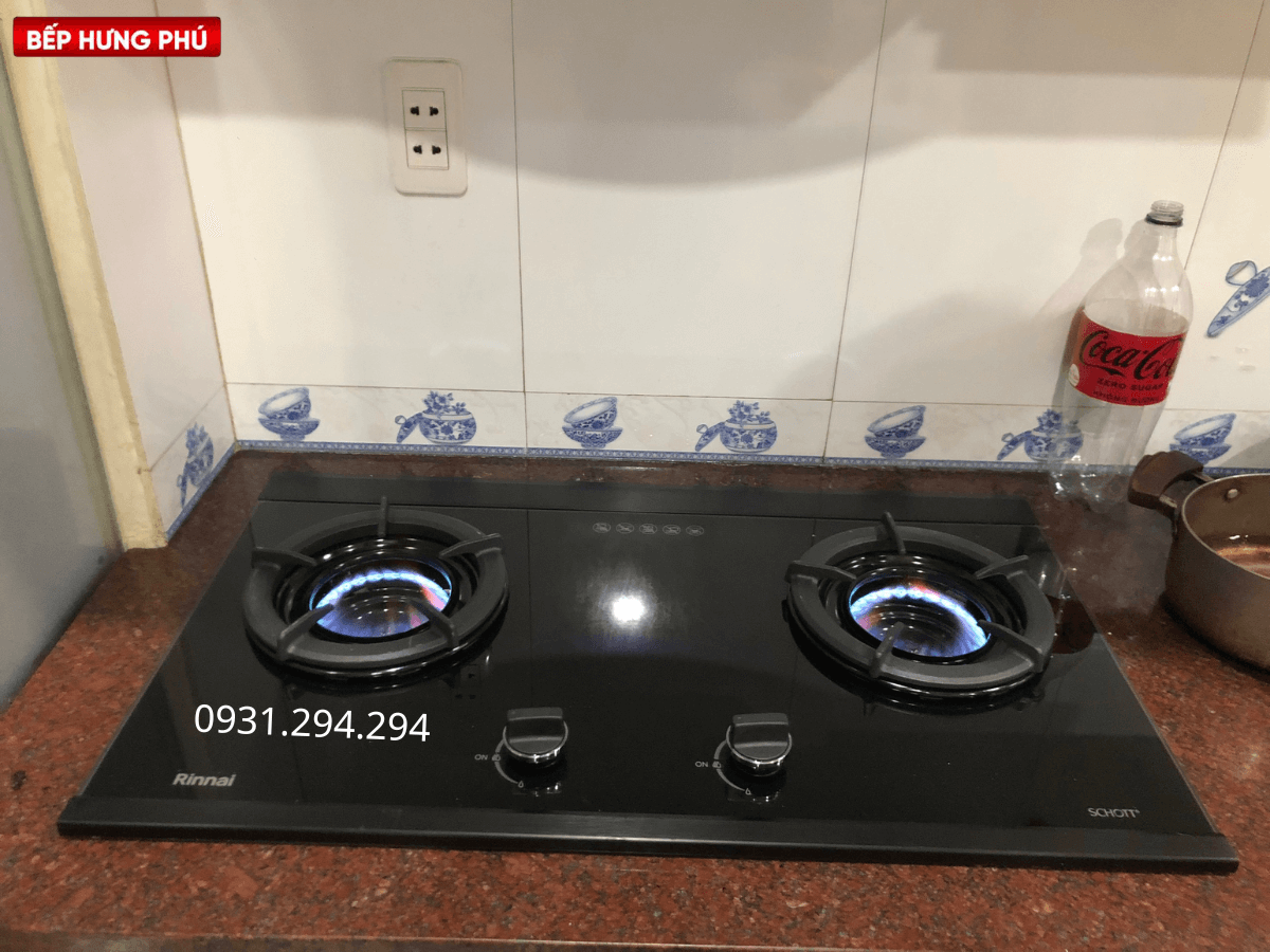 Bếp gas âm Rinnai RVB-2SCHi(SB)