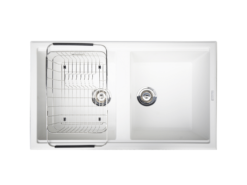 Chậu rửa đá Konox Phoenix 860 (White-Silver)