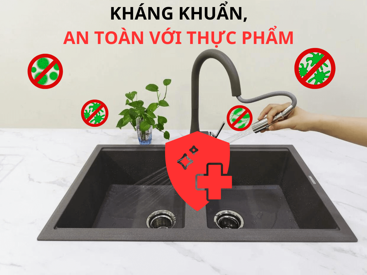 Chậu đá Konox Phoenix 860 - Grey