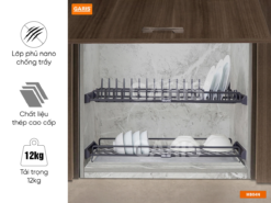 Giá bát đĩa cố định Garis MB04N