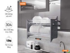 Giá bát đĩa nâng hạ Garis GL06C