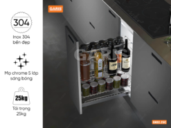 Kệ dao thớt, gia vị, chai lọ Garis GK02.25C