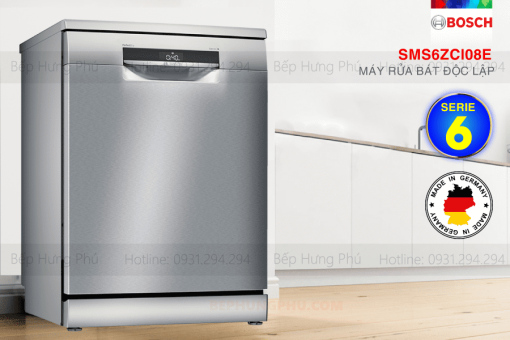 Máy Rửa Bát Bosch SMS6ZCI08E