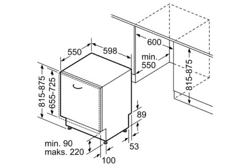 Máy rửa bát Bosch SMV6ZCX02E