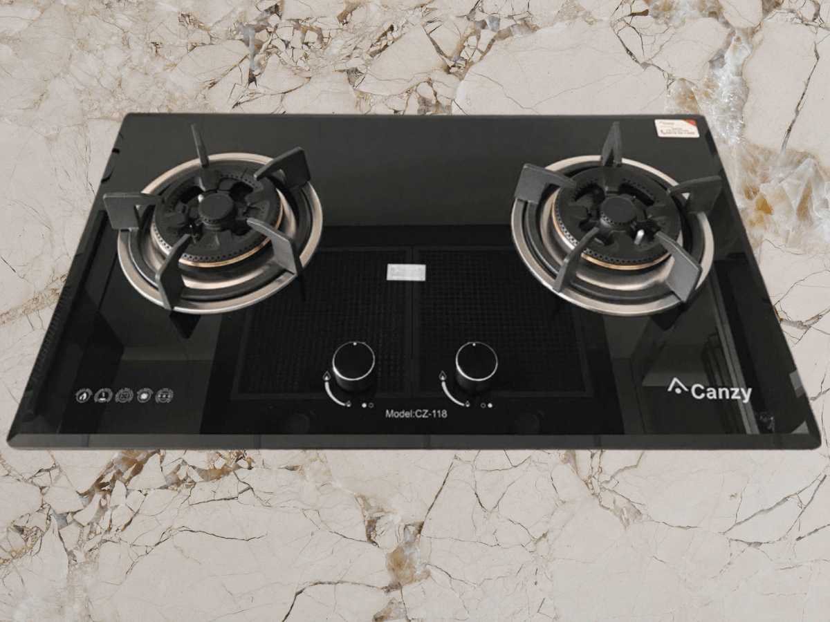 Bếp Gas Canzy CZ 118 thiết kế lắp âm sang trọng
