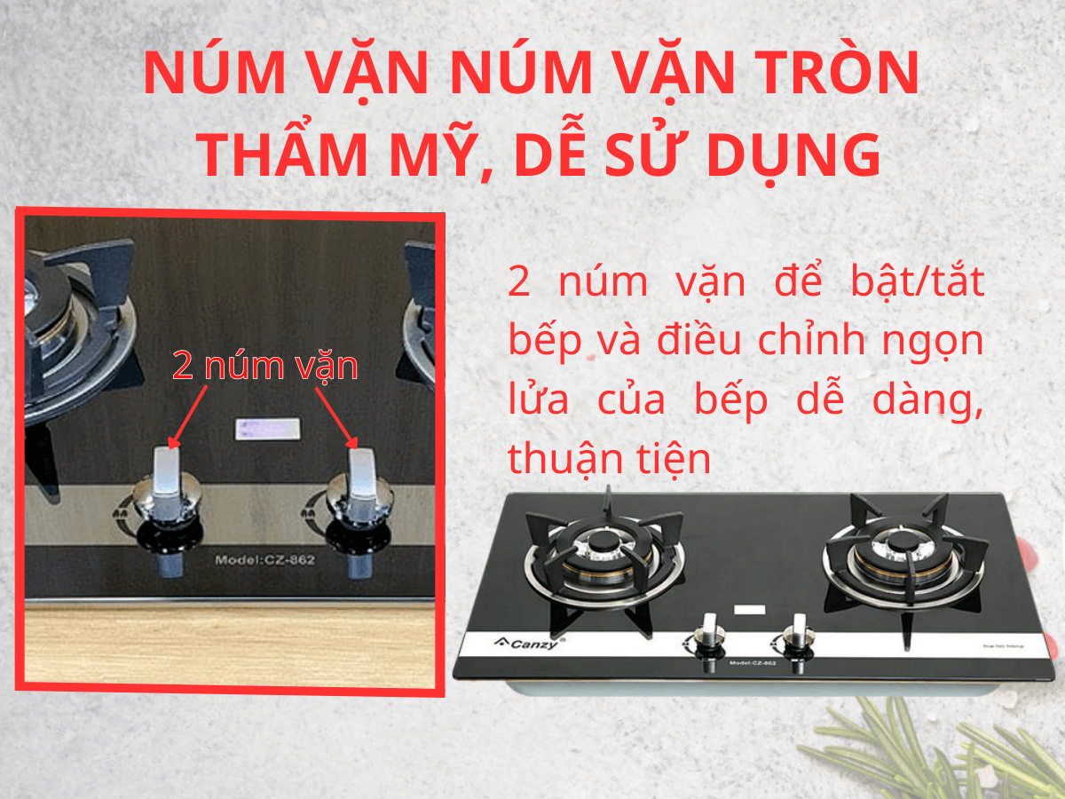 bếp gas canzy cz 862
