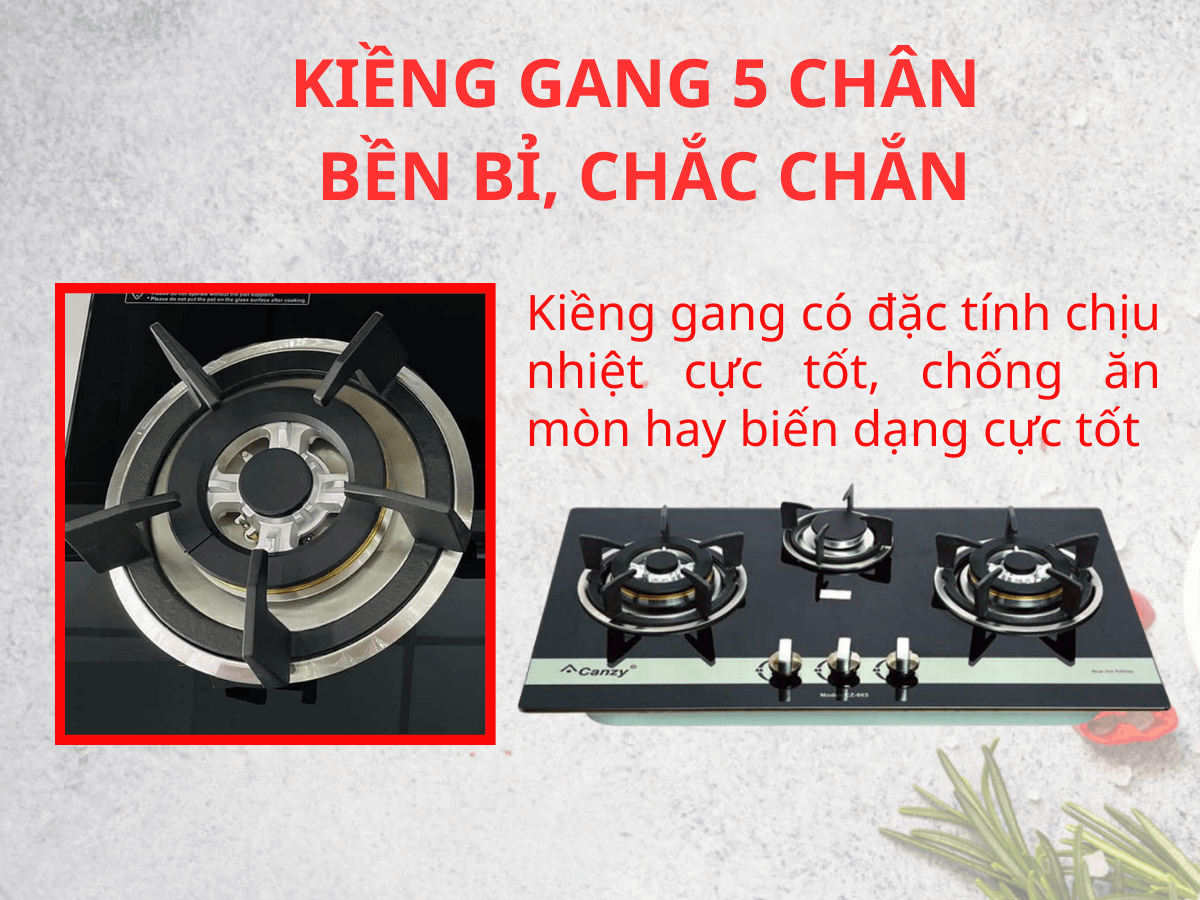 Bếp Gas Canzy CZ EB688