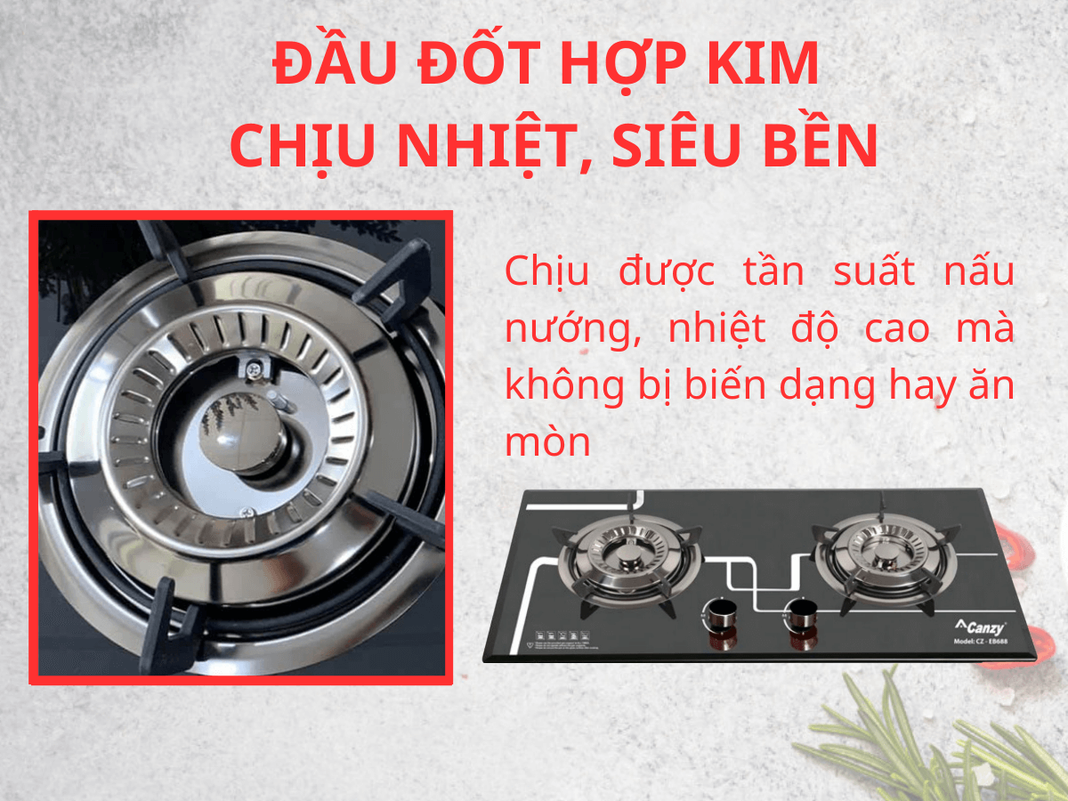 Bếp Gas Canzy CZ EB688