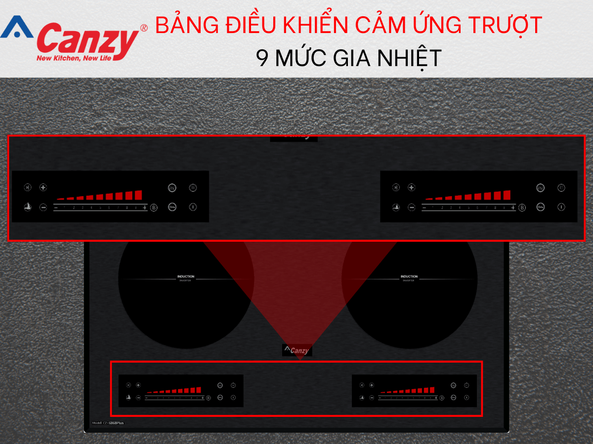 Bếp từ Canzy CZ 6868 PLUS