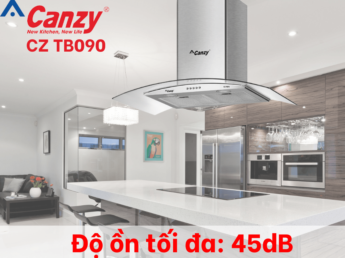 Máy hút mùi gắn tường Canzy CZ TB090