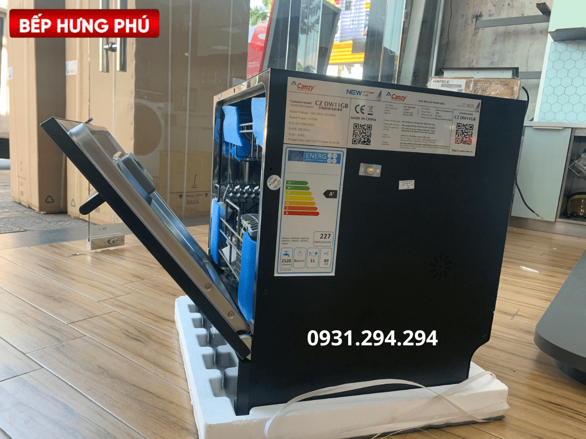 Máy rửa bát Canzy CZ DW11GB