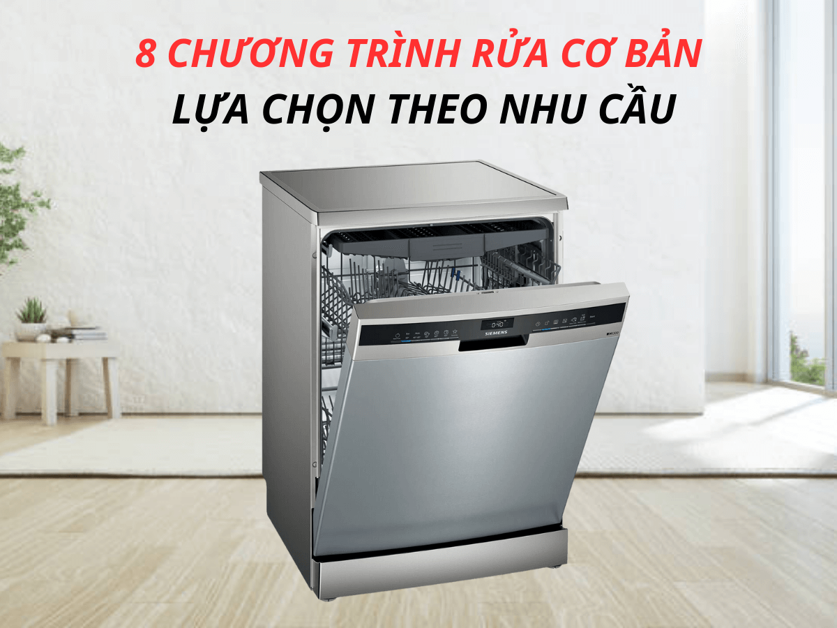 Máy rửa bát Siemens SN25ZI49CE