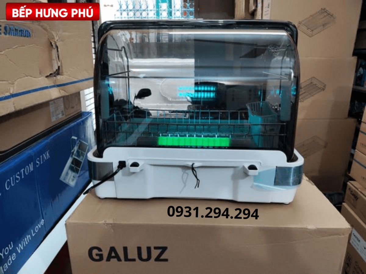 Mặt sau máy sấy bát đĩa Galuz BJG 68-2